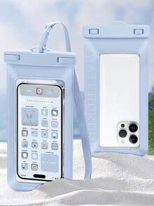 1PC/3PCS Waterproof Phone Case, Transparent Waterproof Swimming Bag For Touchscreen Phones, Made Of Materials, Universal Waterproof Phone Cover. - Multicolor - View 13