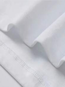 T-shirt imprimé pour homme - T-shirt classique décontracté à col rond et manches courtes pour l'été, confortable et respirant, motif de lettres tendance, vêtement masculin polyvalent et à la mode, cadeau surprise pour les vacances. - Blanc - Voir 4