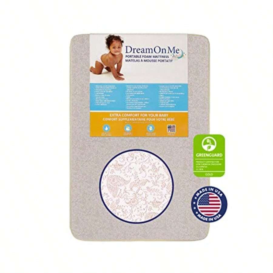 Dream On Me Mattress color paquete de 1 - como en la foto - Ver 1