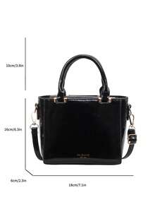 2026 New Arrival Minimalist Chic Fashion Mini Square Bag, Commuting Texture Shoulder Crossbody Bag - Multicolor - View 8