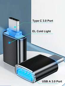 USB-C 转 USB 3.0 适配器，兼容 Thunderbolt 4/3，兼容 Macbook Pro/Air、Galaxy S23 系列和其他 Type-C 设备，可连接 U 盘、键盘、鼠标等 USB 设备。 - 查看 10