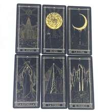 Cartas del Tarot Kinder en español - Negro - Ver 9