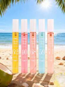 Bộ quà tặng 1/5 chai xịt thơm Brazil phiên bản giới hạn, xịt đa tầng cầm tay Ultimate Pleasure, chiết xuất tinh dầu tự nhiên tươi mát quyến rũ với hương dừa, hoa, trái cây và cam chanh - nhiều mùi hương - Xem 4