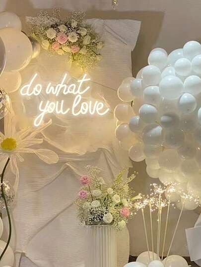1pc "Slay Queen" LED Neon Sign Wall Decor, USB Powered, Suitable For Bedroom, Living Room, Birthday Party, Game Room Wall Decoration, Perfect Birthday And Holiday Gift