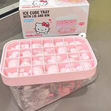 SANRIO 带盖猫咪造型冰格，大容量可爱硅胶制冰器，材质 - 查看 4