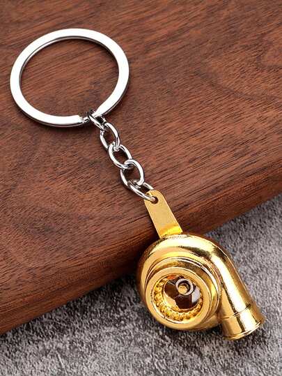 1pc Colorful Turbine Key Chain For Men