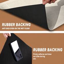 Coffee Machine Mat, Kitchen Countertop Draining Mat, Quick Dry, Heat Resistant, Non-Slip Rubber Bottom, Waterproof, Easy To Clean - Color - View 7