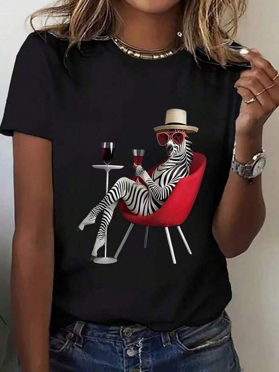 Men Outdoor Tees & Tanks - Black - View 1