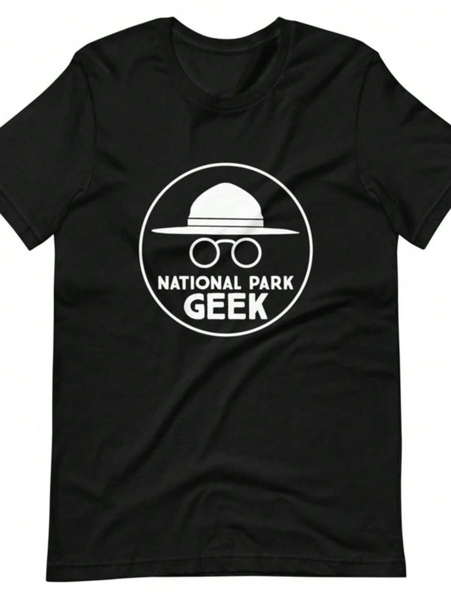 National Park Geek Short-Sleeve T-Shirt - Black - View 1