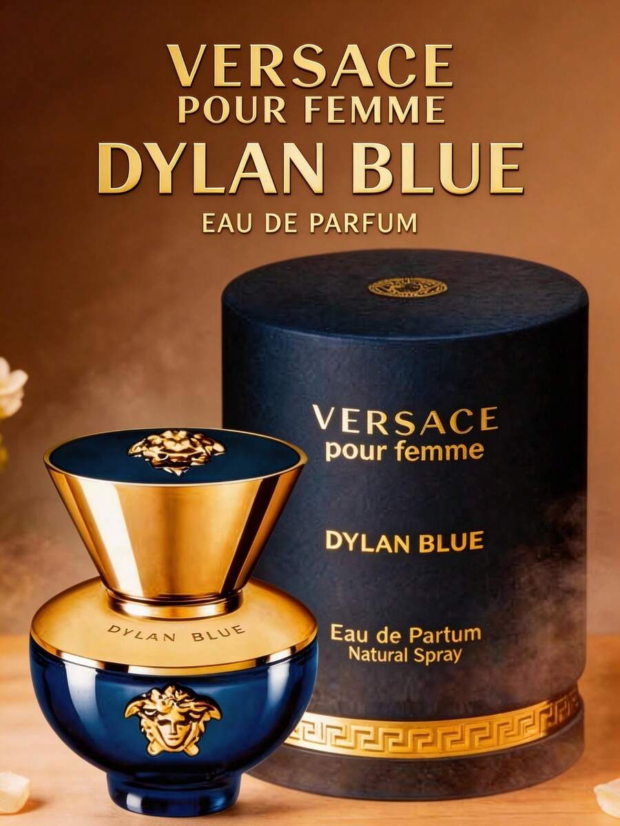 Versace Pour Femme Dylan Blue By Versace, 3.4 Oz EDP Spray For Women - 甜美風 - 查看 1