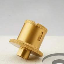 Broca de diamante M10 para perforar fregaderos, herramienta para abrir agujeros en fregaderos apta para perforar y cortar granito, mármol y baldosas cerámicas - Broca M10 40-60 - Ver 8