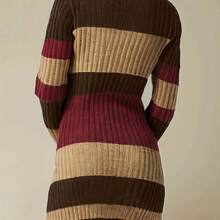 Color Block Striped Dress - Nian Nian Selection - Màu hỗn hợp - Xem 3