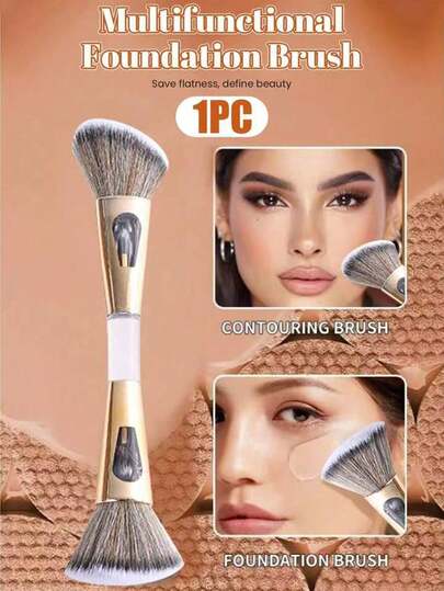 四合一便携式专业化妆套装，适用于散粉、粉底、眼影和遮瑕膏。可拆卸防尘设计，轻巧易清洁。是商务补妆、居家、同事聚会和旅行的理想之选。多功能化妆刷套装，旅行化妆刷套装，包含定妆刷、腮红刷、眼影刷和唇刷。可拆卸设计，方便收纳；尼龙刷毛，ABS手柄，适合所有肤质，是化妆爱好者的理想之选。