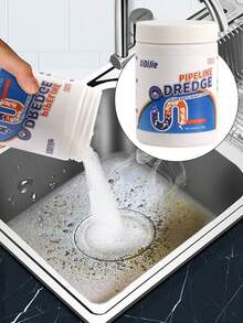 1PCS  350g  2pcs 760g Drain Cleaner For Toilets And Bathrooms, A Powerful Tool For Unclogging Grease And Odors In Kitchens, Bathrooms, And Toilets, Dissolving Blockages.Cleaning Supplies Household,Toilet Bowl Cleaner,Household Items,Kitchen - chất tẩy rửa cống - Xem 1