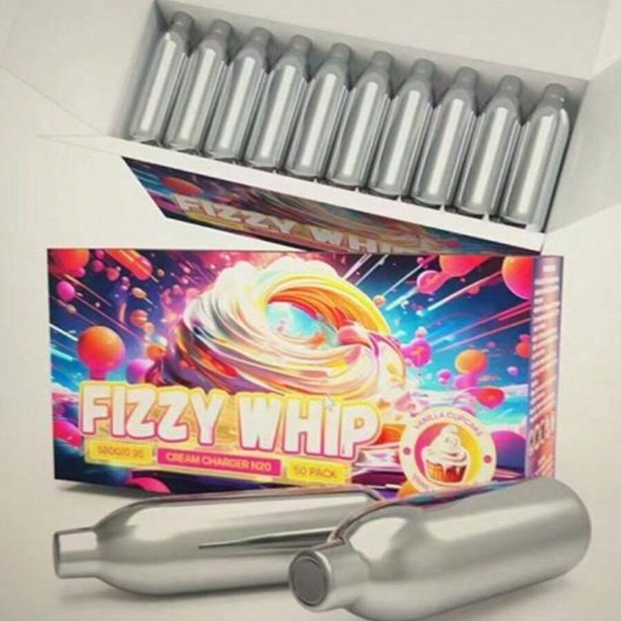 Zenker Chantilly Smart 9918050 Nitrous Oxide Gas, 50 Vials - Silver - View 1