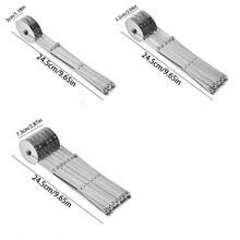 3/5/7 Wheel Pizza Cutter Dough Divider Knife, Flexible Pizza Baking Scraper Stainless Steel Baking Tool - Silver - View 4