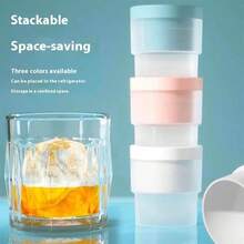 3pcs/6pcs 6.1cm Large Ice Ball Mold, Suitable For Whiskey, Cocktails, Juices, Bourbon, Keeps Drinks Chilled - Multicolor - View 5