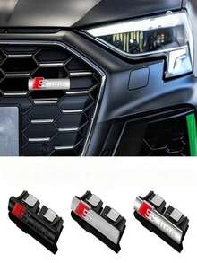 Easypie Selection Car Goods Emblem Grill Front Hood Badge Grille For Audi Sline S Line A4 B6 B8 S1 S2 S3 S4 S5 S6 A1 A3 A6 C5 A5 A8 Auto Stickers - A - View 7