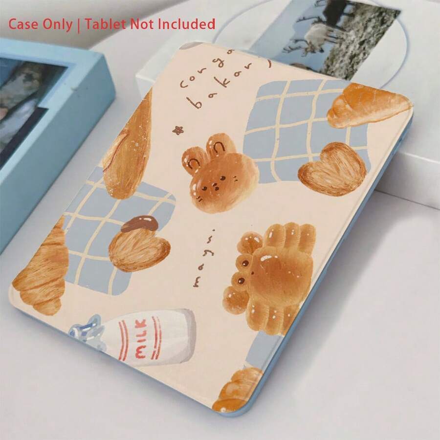 适用于 iPad 10.9/10.2/Air 第五代/Pro 11/第十代/9.7/Air 2/（第七代）/（第八代）/Air 4/5/Pro 11/第十代 10.9 英寸 2022 款智能保护套/Air 13（M3 2025）/Air 11（M3 2025）/Air 11（M3 2025）/11（A16 2025）的带笔槽保护套，支持自动休眠/唤醒功能，时尚的平板电脑配件 - 彩色 - 查看 1