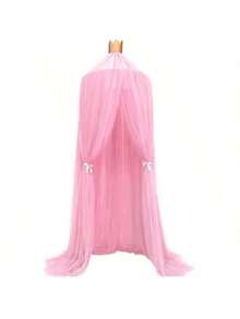 AIBOYING 1pc 300*60cm All Season Mosquito Net, Dome Mosquito Net, Canopy Bed Curtain, No Installation Required, Baby Mosquito Proof Cover, Bed Decor, Bedding Accessory - Multicolor - View 14