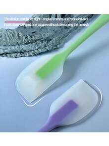 1pc Silicone Spatula, Heat Resistant One-Piece Baking Tool, Home Kitchen Cream Scraper, Cake Scraper, Mixing Knife, Non-Stick Batter Scraper, Butter Scraper, Baking Dedicated Scraper, Easy To Clean, Kneading Scraper, Baking Beginner Essential Kitchen Tool, Multifunctional Silicone Scraper With Long Handle, Convenient To Use, Baking Set Matching Accessory - Silicone Spatula - View 7