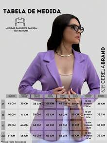Women Coats - Lila Púrpura - Ver 4