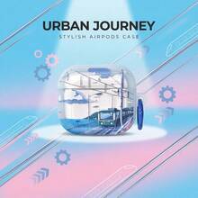 1pc Anime Train/Subway Design Pro 3/ Pro 2 Protective Case, Apple 3/ 4 Protective Cover - Multicolor - View 8