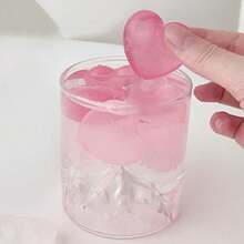1pc Silicone Ice Cube Tray With Interesting Shapes, Including Rose, Heart, And Square Molds, Suitable For Making Small Diamond Rose Ice Cubes For Beverages, Coffee, Etc. - Multicolor - View 3