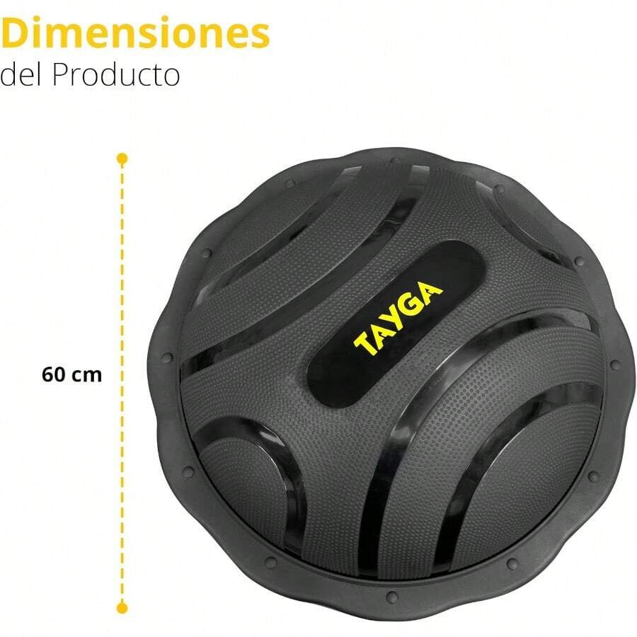 Entrenador de equilibrio 60cm color Negro con bomba - por defecto - Ver 1