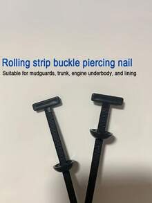 Bộ 50/100 chiếc khóa buộc cáp đa năng, dây buộc cáp nylon tự khóa chịu lực cao với đầu khóa kéo bằng nhựa màu đen, khóa cài dày dặn, độ bền cao, chống tia UV với cơ chế khóa không cần dụng cụ, dụng cụ sắp xếp đa chức năng, bền và linh hoạt, thích hợp cho sửa chữa ô tô, xe máy, nhà cửa, văn phòng và sử dụng ngoài trời, buộc chặt an toàn. - Dây buộc cáp - Xem 13