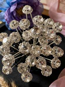 10个装女士U型水钻发夹，发饰 - 彩色 - 查看 6