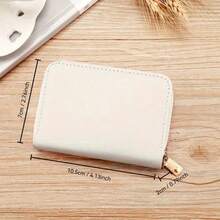 Fashion Nurse Day Pattern Women's Wallet, High-Quality Credit Card Holder With Minimalist Casual Design, Multiple Card Slots, Zipper Wallet For Women - Multicolor - View 8