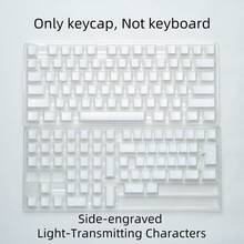 Bokawz 碳纤维纹理键帽,锻造碳纤维质感,侧面刻字透光,Cherry高度,PBT+PC材质,兼容6.25U空格键,键帽编号:61 63 64 68 75 81 84 87 98 99 100 104 108 - 查看 14