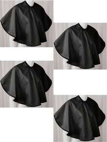 5pcs Oversized Perming & Dyeing Foil Capes, Waterproof Hairdressing Accessories - Black - View 20