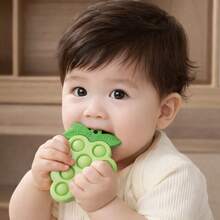 Grape Bubble Pop Fidget Toy, Small Gift Toy, Sensory Educational Toy, Baby Teething Toy; Suitable As Baby Birthday Gift, Classroom Prize, Party Favor, Etc. - Multicolor - View 3