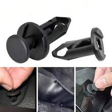 200pcs Automotive Fastener Clip Set, 6 Styles, Multi-Scenario Universal, Car Repair Replacement Fixing Clamps - 200pcs Mixed Car Fasteners - View 7