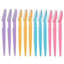 4/12/24/40pcs Multi-Functional Depilation Tools, One-Stop Solution For Eyebrow Grooming, Facial Scraping, Full Body Hair Removal And Various Beauty Care Needs, Versatile Tools Suitable For Home Makeup, Daily Commute And More Scenarios - Multicolor - View 7