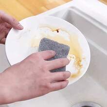 5pcs Dishwashing Sponges, Cleaning Scrubbing Cloths, Double-Sided Cleaning Brushes, Magic Kitchen Pot Scrubbers, Pot Scrubbing Sponges - 5件 - 查看 10