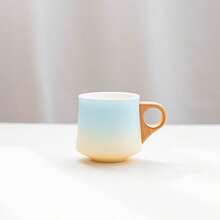 1个装咖啡杯 小容量早餐杯 陶瓷杯礼盒套装，清爽水杯 创意陶瓷纪念杯 适用于早餐和下午茶，高品质 - 咖啡杯100ml - 查看 14