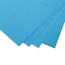50/100pcs 120gsm A4 Blue Cardstock Paper, Double-Sided, For Children DIY Handmade Cards, Drawing, Greeting Cards - Blue A4 Paper - View 7