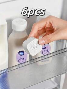 12/6 件竹炭空气净化袋 - 冰箱除臭剂和清新剂、活性炭除臭剂、冰箱除臭盒、新鲜空气除臭剂、减少甲醛和吸收水分、无需电力的冰箱、壁橱、抽屉除臭剂 - 厨房使用（颜色随机） - 彩色 - 查看 14