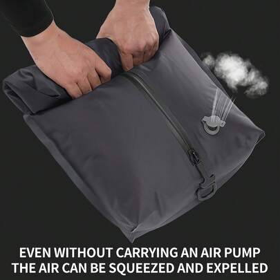 1个便携式真空压缩袋，加厚行李收纳袋，适用于宿舍、家庭和季节性收纳