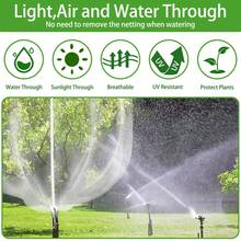 1pc Fruit Protection Net Bag, Suitable For Fruit Trees To Prevent Birds, Compatible With Apple Trees And Blueberry Bushes To Protect Against Birds, Pests And Deer, With Zipper And Drawstring Cicada Net Cover, Fine Mesh Insect Protection Cover For Blueberries And Tomatoes - A - View 10