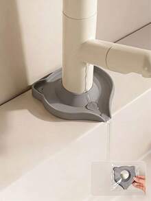 Silicone Faucet Splash Guard, Waterproof Anti-Splash, Prevent Water Accumulation And Backflow, Cartoon Design, Leak-Proof Sealing Faucet Gasket - Multicolor - View 7