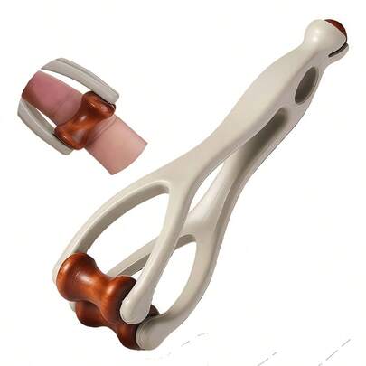 Máy mát xa ngón tay hai con lăn, dụng cụ mát xa khớp ngón tay cầm tay giúp giảm đau, mát xa ngón tay cò súng giúp giảm cứng khớp và cải thiện tuần hoàn máu, máy mát xa trị liệu tay di động dành cho nhân viên văn phòng, vận động viên, nhạc sĩ và người cần phục hồi chức năng.