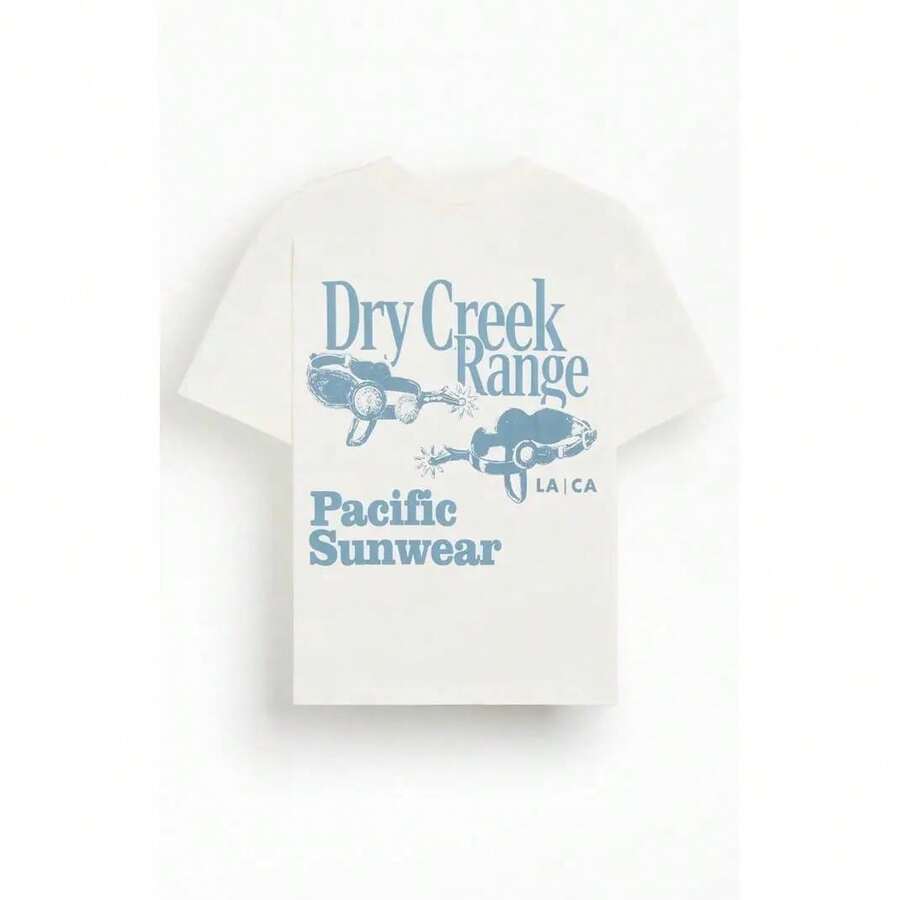 Men's Dry Creek Range T-Shirt - Multicolor - White - View 1