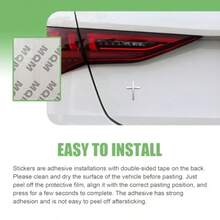 2 PIEZAS Calcomanías de cruz para auto Emblema personalizado 3D Pegatina a prueba de óxido Autoadhesiva Decoración Emblema plateado universal Insignia exterior para carrocería, maletero, portón trasero, guardabarros, parachoques - Plateado - Ver 5