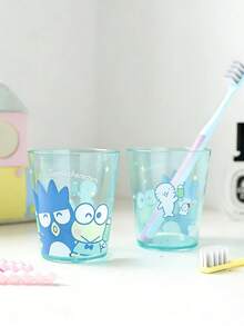 3个装三丽鸥系列透明塑料冲洗杯和水杯，可爱Hello Kitty、My Melody、Kuromi、Pudding和蓝色双星图案，经久耐用，防碎裂，易于清洁和晾干，边缘光滑防漏，非常适合浴室梳妆台、淋浴间、宿舍、旅行使用，是送给少女和三丽鸥粉丝的完美礼物。 - 多款 - 查看 11