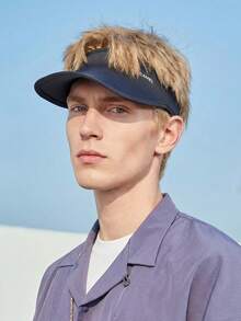 CAMEL CROWN Outdoor Breathable Sun Hat, Summer Open-Top Hat With UPF 50+ High Protection, All-Round UV Blocking Sun Visor - Black - View 2