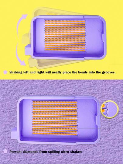 Hộp đựng tranh đính kim cương in 3D - Hộp dụng cụ đính kim cương - Hộp đựng phụ kiện đính kim cương - Trong suốt, di động - Chống bụi và chống trộn màu - Dễ phân loại - Thuận tiện sử dụng - Cần thiết cho thủ công DIY - Phù hợp với nhiều kích cỡ kim cương - Lưu trữ và sắp xếp trọn gói - Giữ cho sản phẩm thủ công sạch sẽ và gọn gàng - Vật dụng không thể thiếu cho người đam mê thủ công - Đặt hàng ngay và mang về nhà!